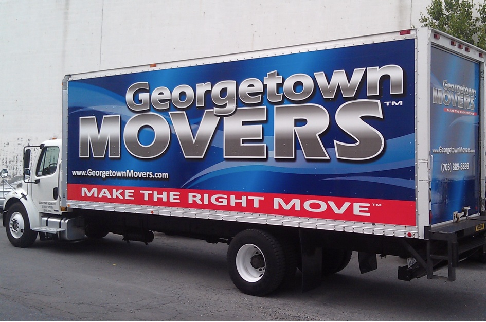 Georgetown Movers moving truck
