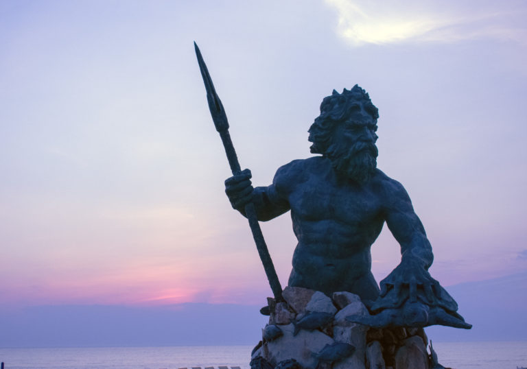King Neptune statue in Virginia Beach